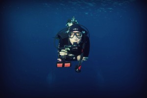 guy diving