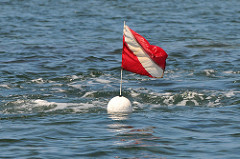 dive flag safey